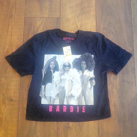 Barbie Black Short Sleeve Graphic Tee, Size Small🫣 - Picture 1 of 1